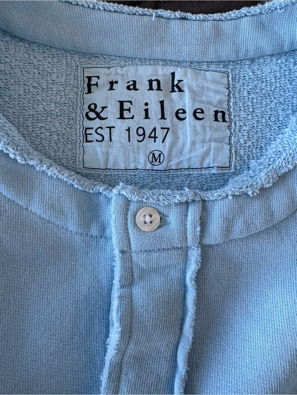 Frank & Eileen $288 sweatshirt cardigan sz M - Picture 5 of 5